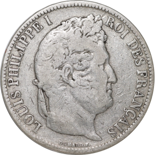 France - Louis Philippe Ier (1830-1848), 5 Francs 1831 T (Nantes)