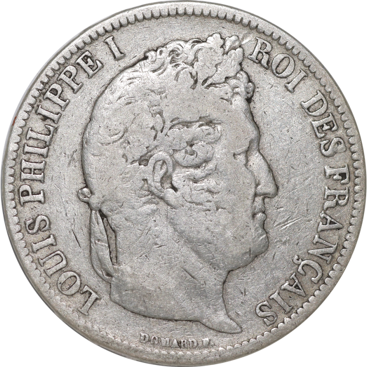 France - Louis Philippe Ier (1830-1848), 5 Francs 1831 T (Nantes)