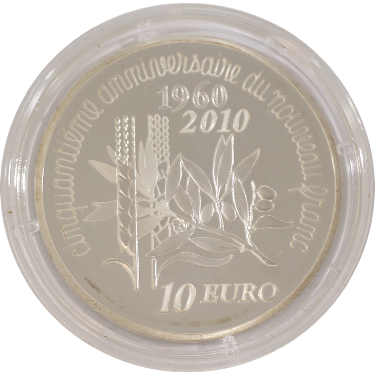 France - République, 10 Euros Semeuse 2010