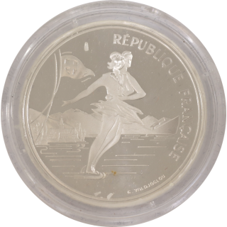 France - République, 100 Francs 1989 JO d'Alberville