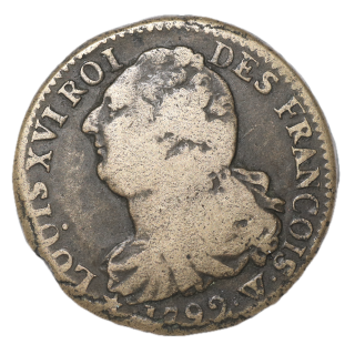 France - Louis XVI (1774-1791), 2 Sols 1792 W (Lilles), An 4