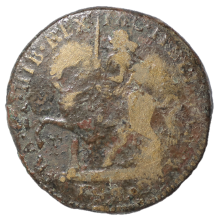 Irlande - James II (1685-1691), Couronne 1690 CU, Frappée lors de la guerre civile