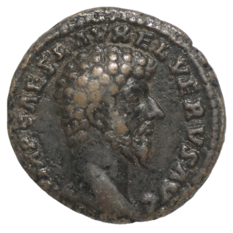 Rome - Lucius Verus (161-169), As, Saturne