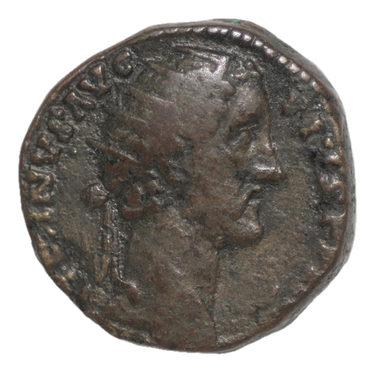 Rome - Antonin le Pieux (138-161), Dupondius, Saturne