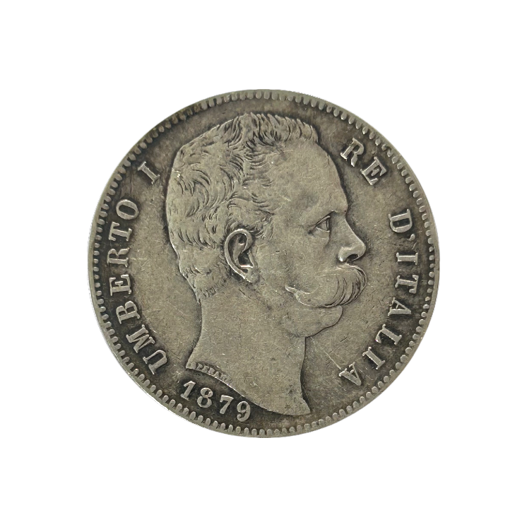 5 Lire 1879 Italie