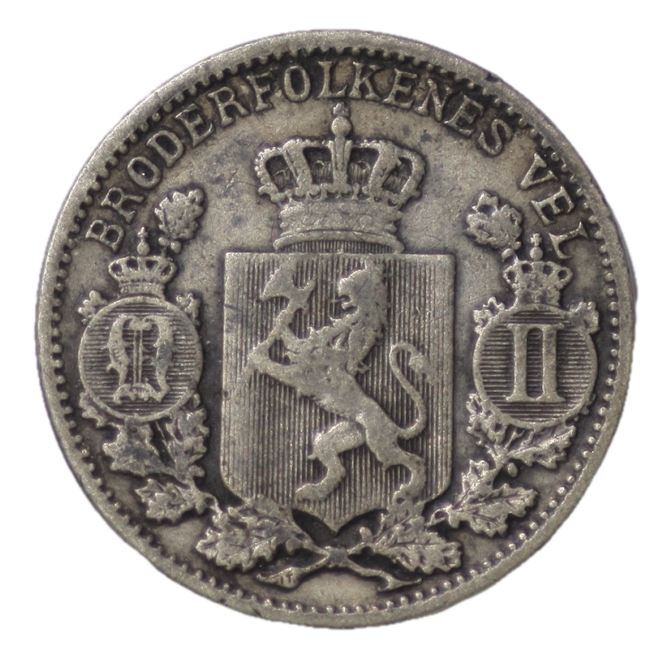 Norvège - 25 Ore 1896