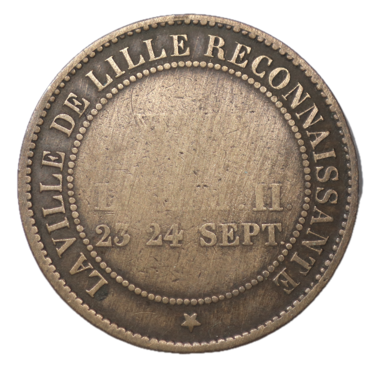 France - Napoléon III (1848-1870), médaille commémorative