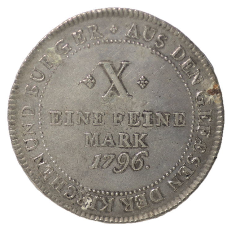 Allemagne - Franckfort, Thaler de Contribution 1796