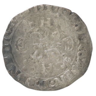 France - Henri II (1549-1559), Douzain aux croissants