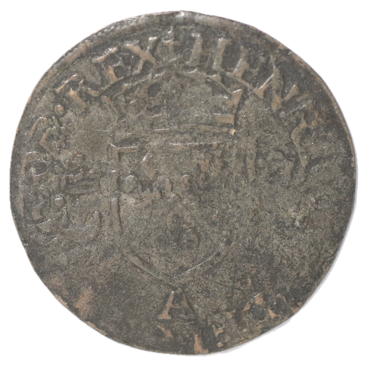France - Henri II (1549-1559), Douzain aux croissants