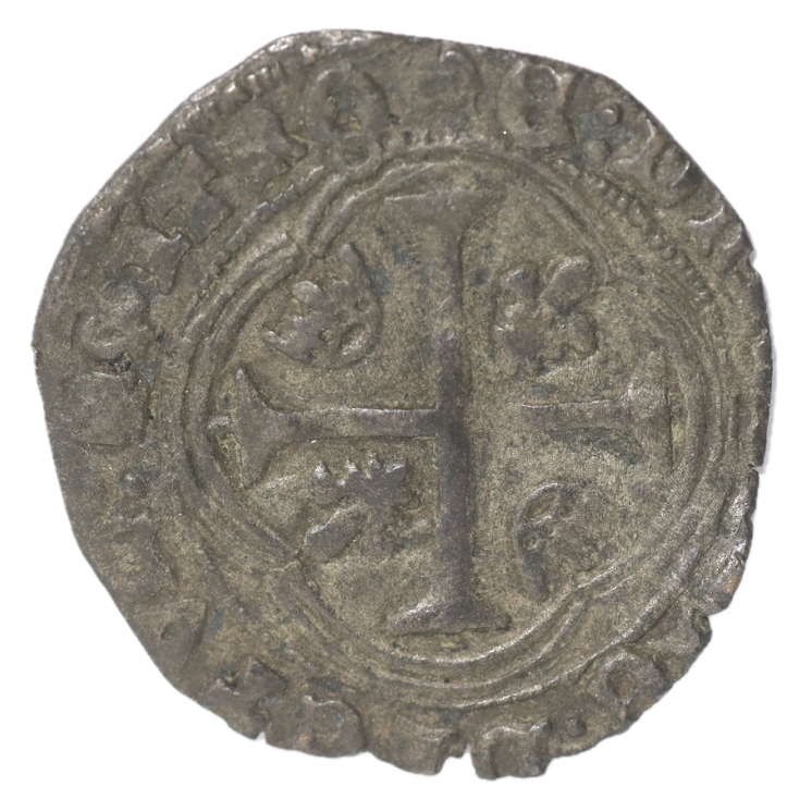 France - Charles VII (1422-1461), Blancs aux coronelles