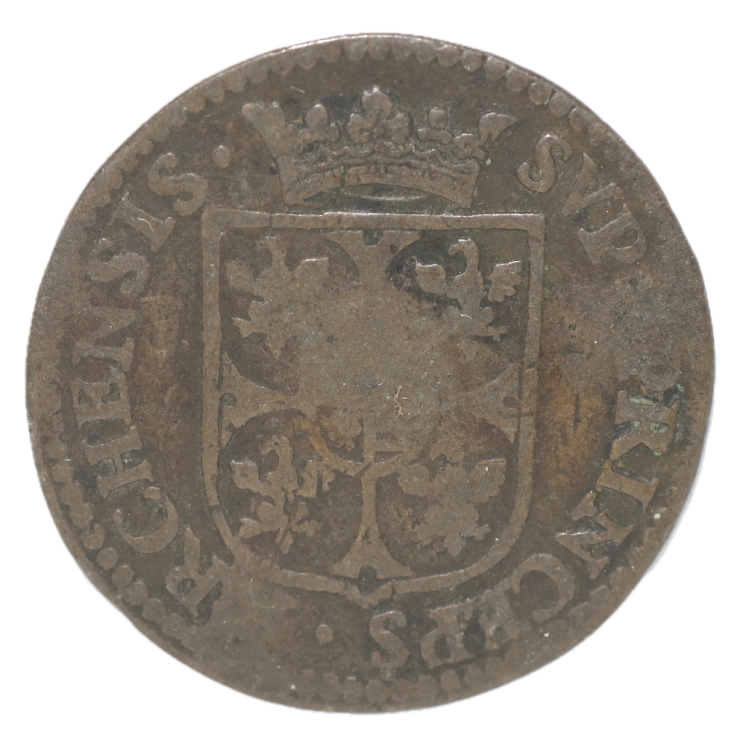 France - Charles Ier de Gonzague, Liard, 1613