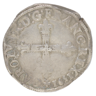 France - Charles X, 1/4 Ecu 1691 T