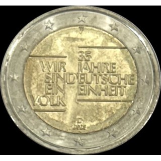 2025 - Allemagne, 2 euros, 35 ans d'Unité Allemande