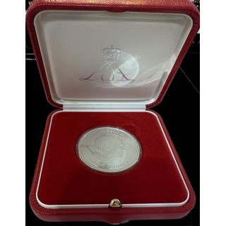 Médaille Monaco 12 Juillet - 19 Novembre 2005, Albert II Argent
