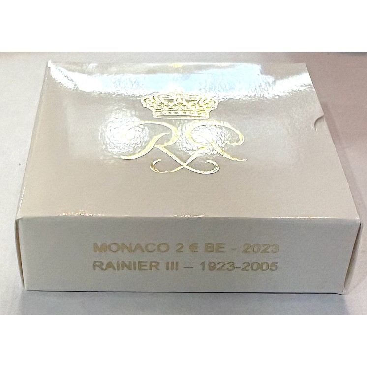 2 Euros Monaco 2023, 100 ans de Rainier III