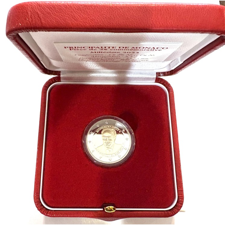 2 Euros Monaco 2023, 100 ans de Rainier III