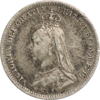 Royaume-Uni - Victoria, 3 Pence 1891