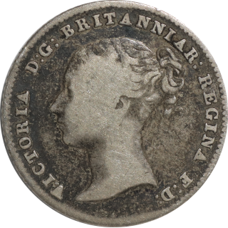 Royaume-Uni - Victoria, 4 Pence 1843