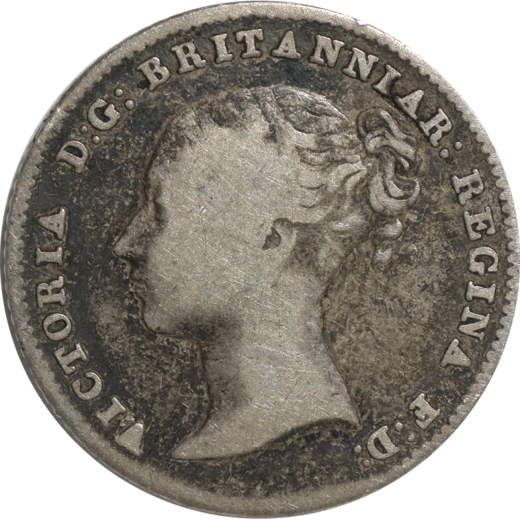 Royaume-Uni - Victoria, 4 Pence 1843