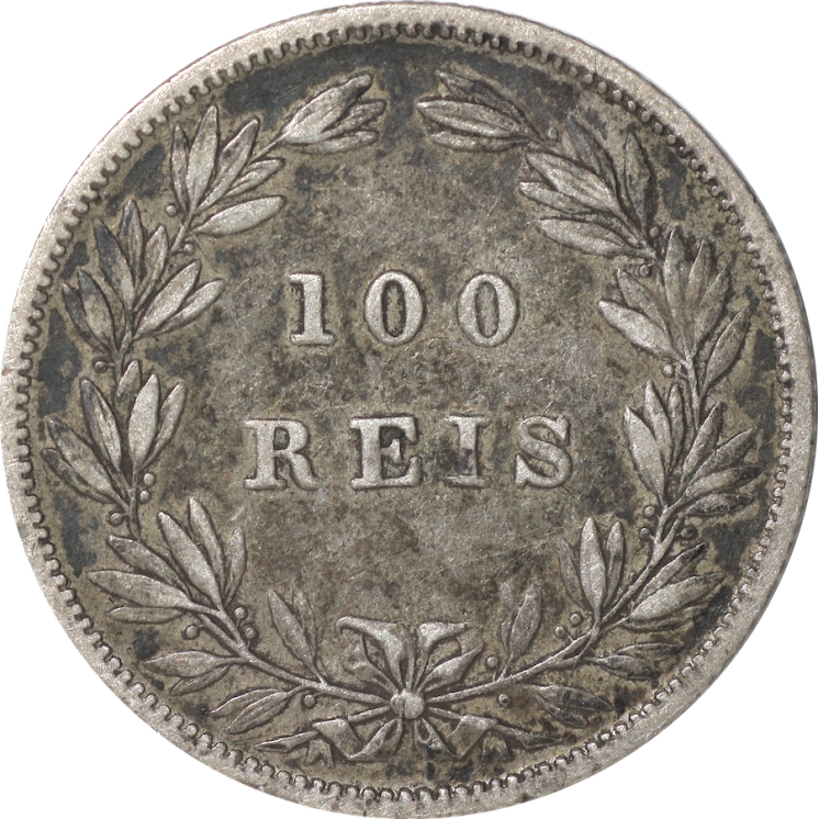 Portugal - Louis Ier, 100 Reis 1876