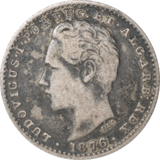 Portugal - Louis Ier, 100 Reis 1876