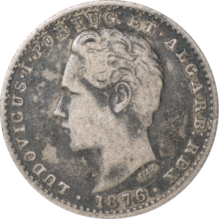 Portugal - Louis Ier, 100 Reis 1876