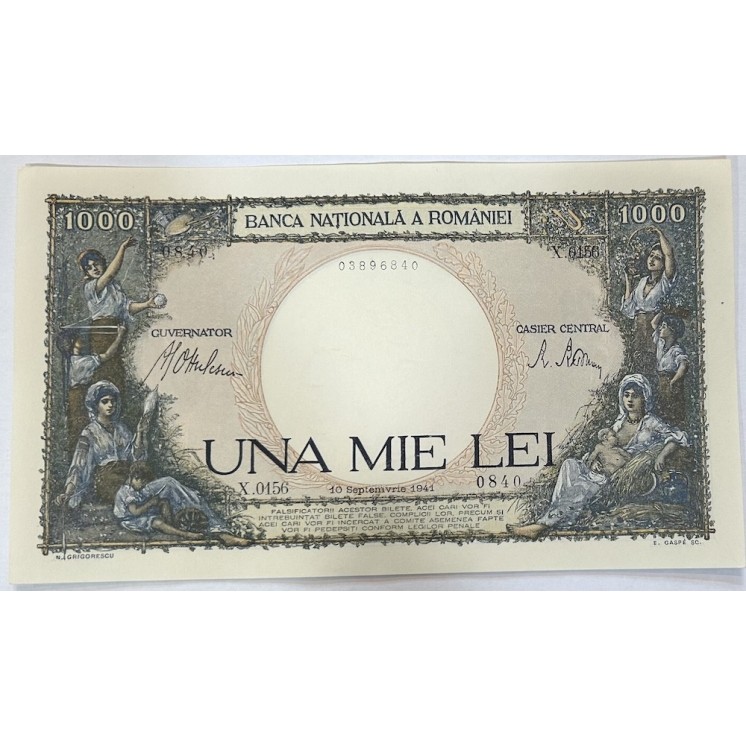 Roumanie - 1000 Lei, 1941