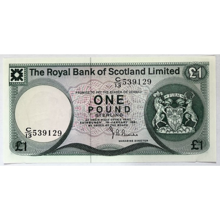 Ecosse - 1 Pound