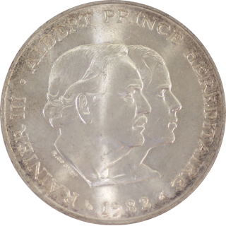 Monaco - Rainier III, Prince Albert, 100 Francs 1982