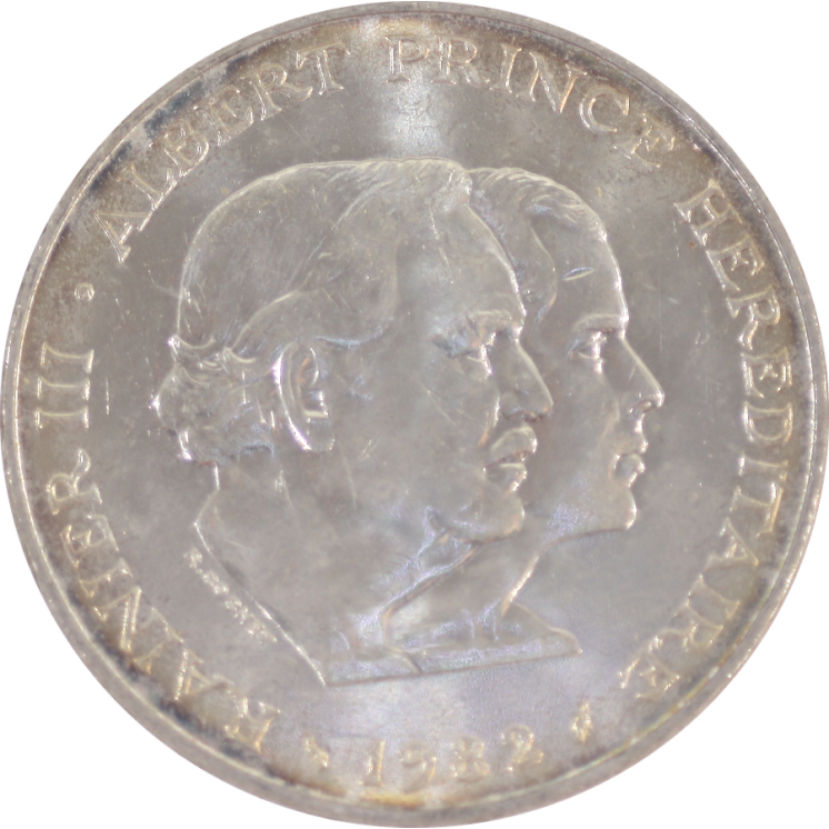 Monaco - Rainier III, Prince Albert, 100 Francs 1982