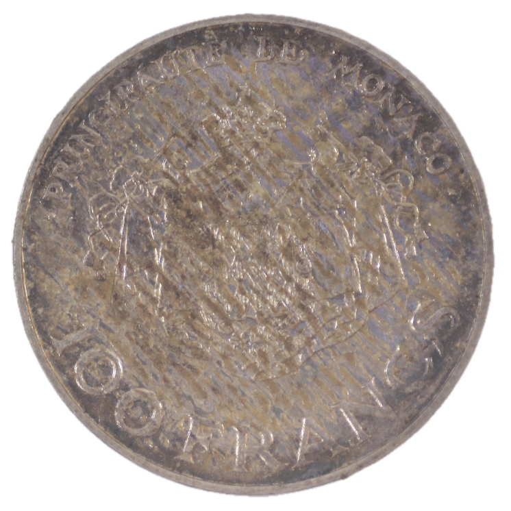 Monaco - Rainier III, Prince Albert, 100 Francs 1982