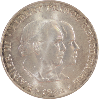 Monaco - Rainier III, Prince Albert, 100 Francs 1982