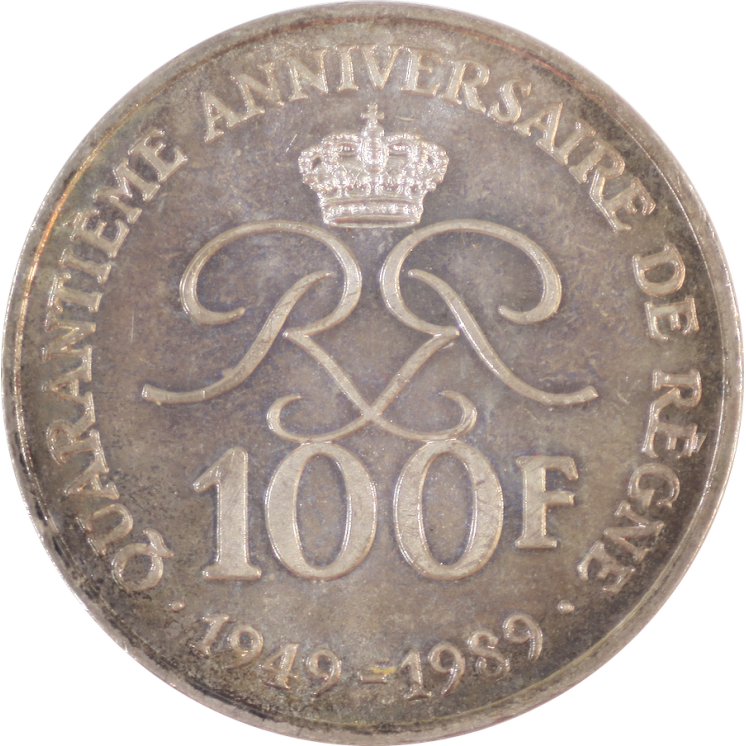 Monaco - Rainier III, 100 Francs 1989