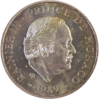 Monaco - Rainier III, 100 Francs 1989