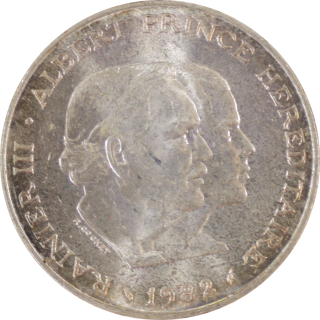 Monaco - Rainier III, Prince Albert, 100 Francs 1982