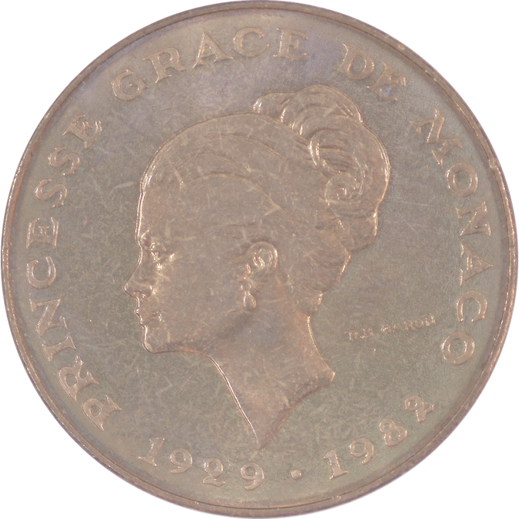 Monaco - 10 Francs Grace Kelly, 1982