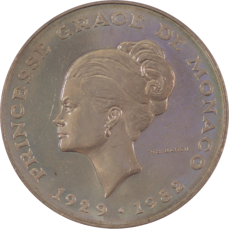 Monaco - 10 Francs Grace Kelly, 1982