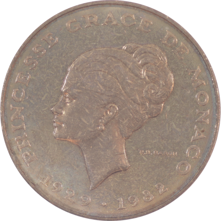 Monaco - 10 Francs Grace Kelly, 1982
