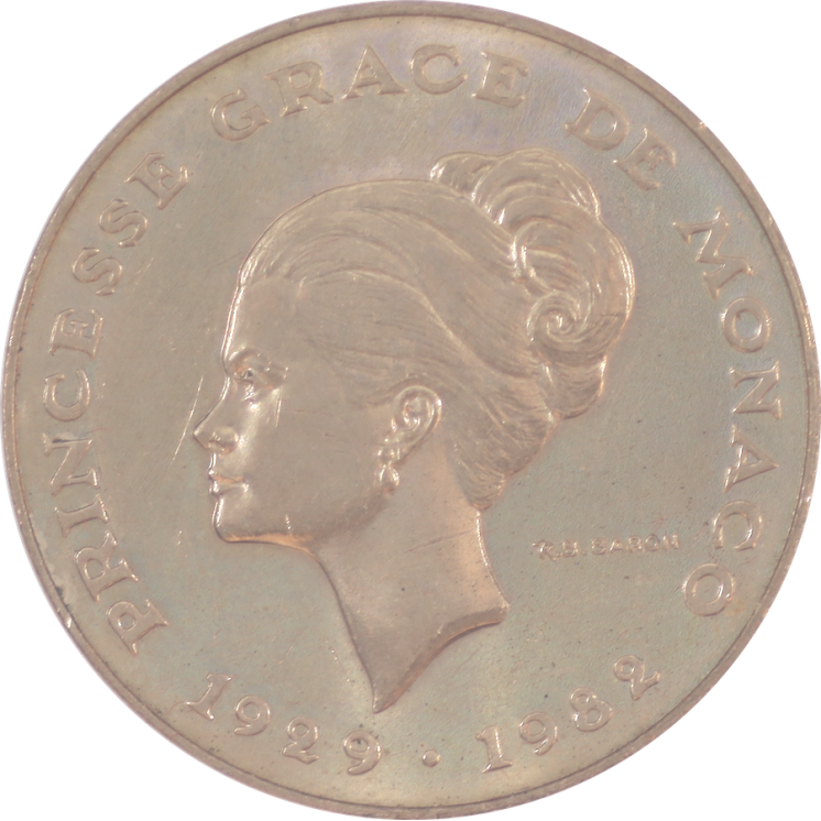 Monaco - 10 Francs Grace Kelly, 1982
