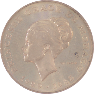 Monaco - 10 Francs Grace Kelly, 1982