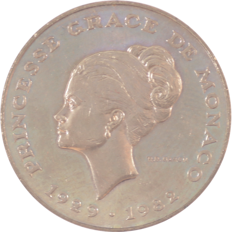 Monaco - 10 Francs Grace Kelly, 1982
