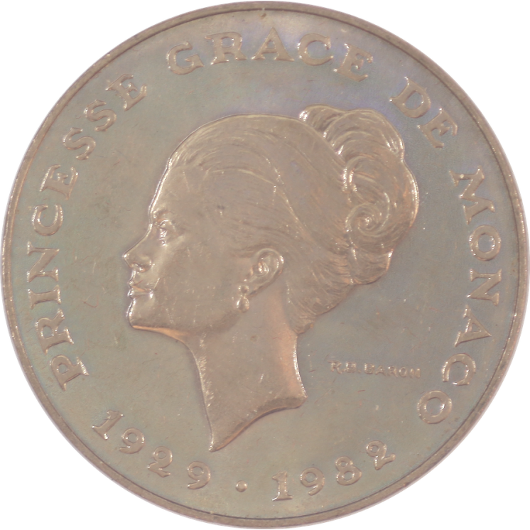 Monaco - 10 Francs Grace Kelly, 1982