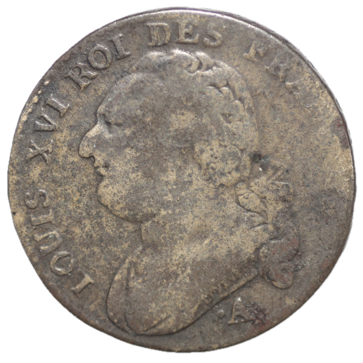 France - Révolution, 12 Deniers 1791 A (Paris)