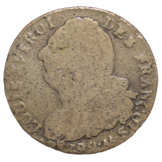 France - Révolution 2 Sols 1792 AA (Metz)