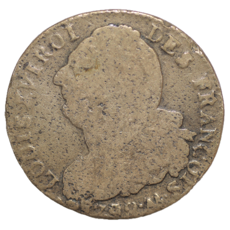 France - Révolution 2 Sols 1792 AA (Metz)
