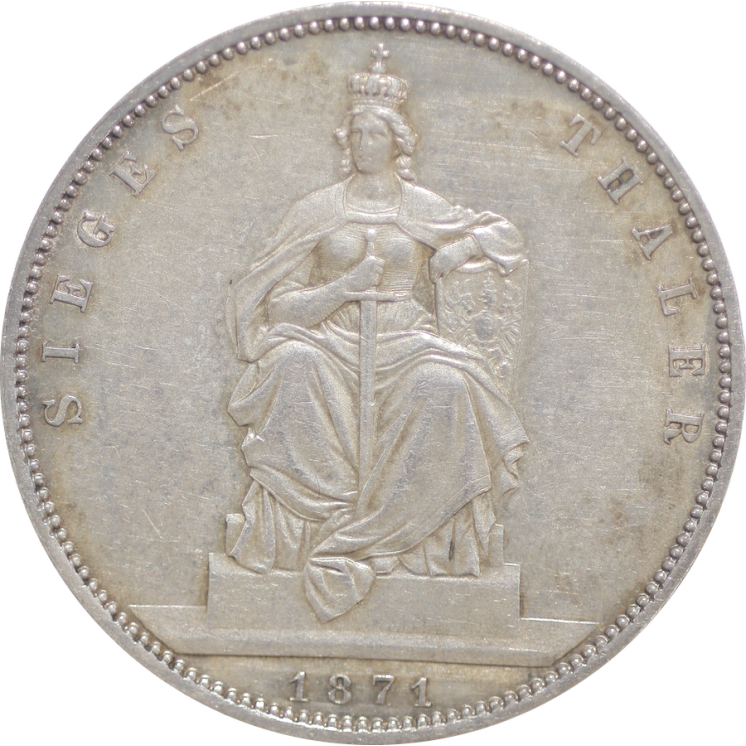 Allemagne Prusse - Thaler 1871 (KM500)