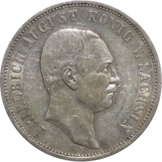 Allemagne - Friedrich August König V, 3 Mark 1910