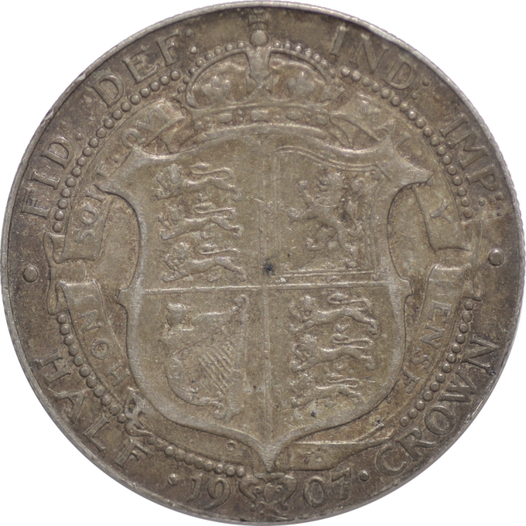 Grande-Bretagne - 1/2 Crown Edward VII 1907