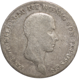 Allemagne, Prusse - Wilhelm III, 1814, 1 Reich Thaler
